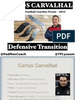 Defensive Transition - Carlos Carvalhal