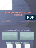 Percepcion Visual Del Paisaje. Electiva 7 Corte 1