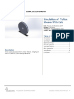 Teflon Sheave With Calc-SimulationXpress Study-1