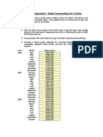 QM - Forecasting - Assignment