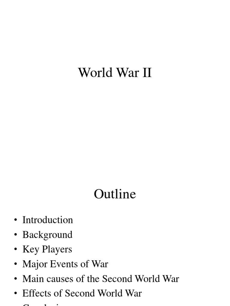World War Two | PDF | World War II | Allies Of World War II