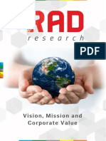 Visi Misi Corporate Rad Research
