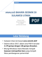 Analisis Bahaya Seismik Di Sulawesi Utara