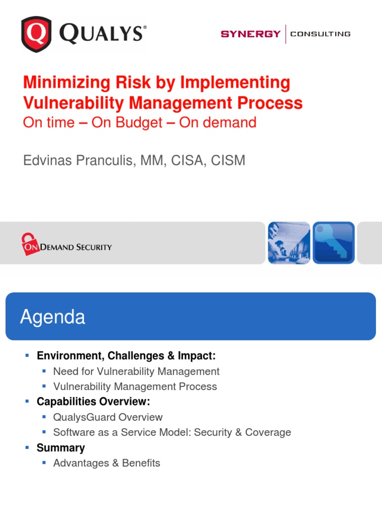 Effective Vulnerability Management Strategies | PDF | Information ...