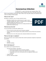 Information Sheet - NOVEL CORONA VIRUS