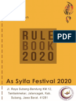 As Syifa Festival 2020 Peraturan Lengkap