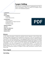 Mathematics of Paper Folding