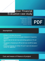 Vamshi Rubber Financial Evaluation case study