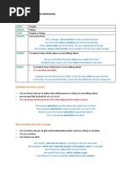 Relative clauses and pronouns