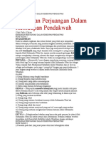 RINTANGAN PERJUANGAN DALAM KEHIDUPAN PENDAKWAH