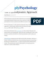 The Psychodynamic Approach Explained