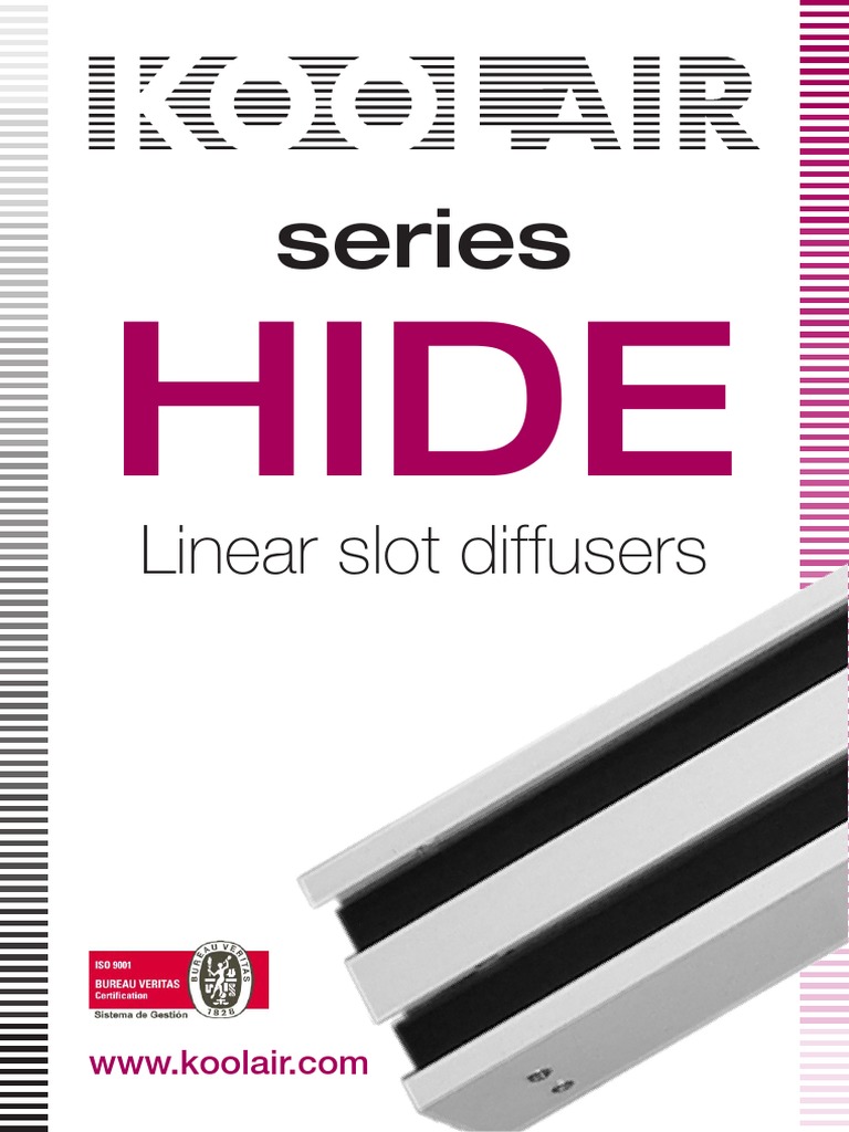 Holyoake Linear Slot Diffuser Guide | PDF | Decibel | Building Engineering