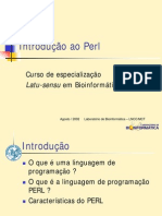 Introdução Perl