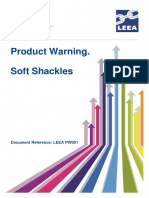 LEEA PW001 - Soft Shackles - Version 1 - 08 August 2016