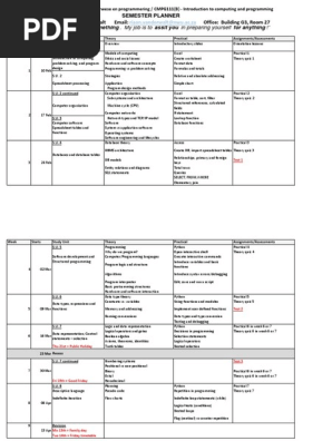 CMPG111 Semester Planner