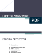 Hospital Management Issues & Solutions