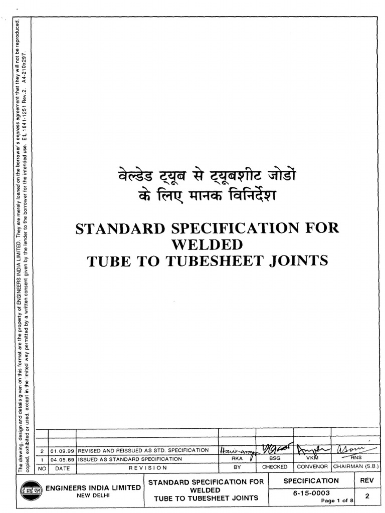 Tube & Tubesheet Joint PDF