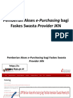 Pemberian Akses E-Purchasing Bagi Faskes Swasta Provider JKN PDF