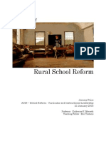 Rural School Reform: The Faces of