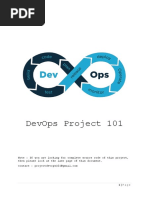 Project Guideline DevOps 101