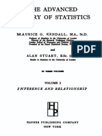 M. G. Kendall & Alan Stuart - The Advanced Theory of Statistics, Vol. II, 3rd Edition, 3rd Impression-Wiley (2010) PDF