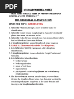 Kingdom Fungi: Class 11 Notes | PDF
