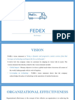 FedEx Organizational Structure Overview | PDF | Fed Ex | Economies