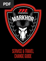 Markhor Service Guide