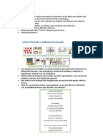 Actividades Proyecto Libertad de Expresion