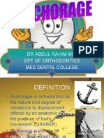 DR Abdul Rahim Mds DPT of Orthodontics Mes Dental College