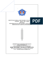 Contoh SK SUSUNAN PERSONALIA TIM PENGEMBANGAN SMP 2018.doc