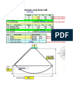 Formula Jarak Antar LNB Excel 2013 Modified by RNB