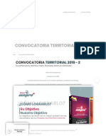 Convocatoria Territorial 2019-2 - Senpro PDF