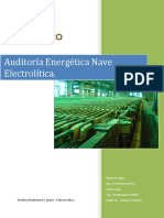 Auditoría Energética Nave Electrolítica