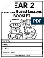 Y2 Phonics Based Lessons Booklet 2020