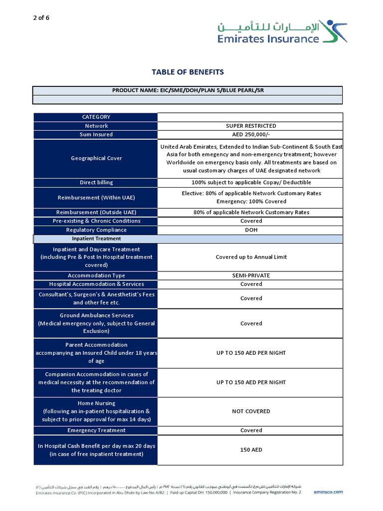 Category B Emirates Insurance PDF PDF Insurance Policy Insurance