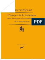 Jean Vioulac - L'époque de la technique, Marx & Heidegger.pdf
