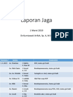 Laporan jaga Aster