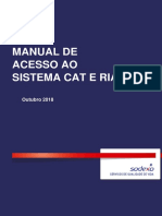 Manual - de - Acesso - Ao - Sistema - CAT - e - RIAI PDF