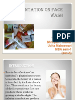 Presentation On Face Wash