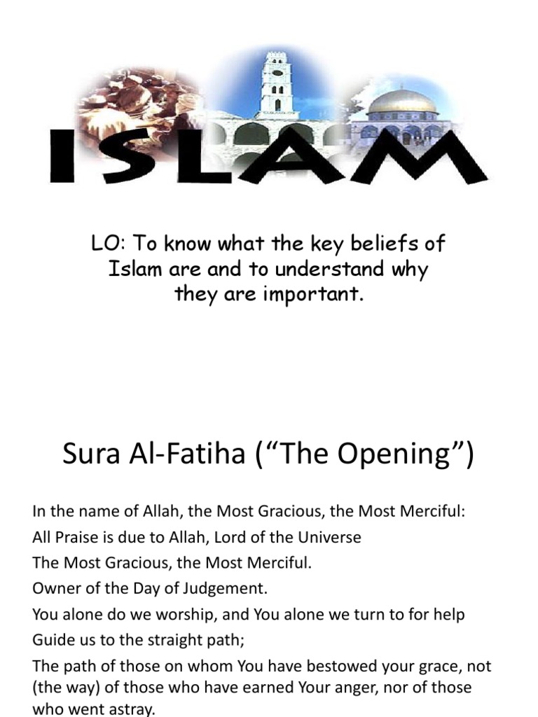 Key Beliefs of Islam Explained | PDF | Prophets And Messengers In Islam ...