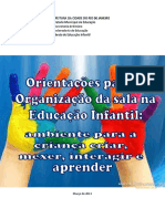 Orientações educação infantil