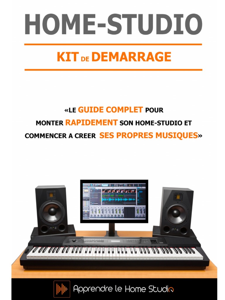 KitDemarrage Home Studio, PDF