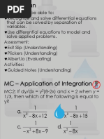 5.2 Separation of Variables