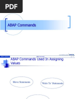 ABAP Commands
