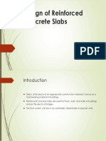 Design of Reinforced Concrete Slabs