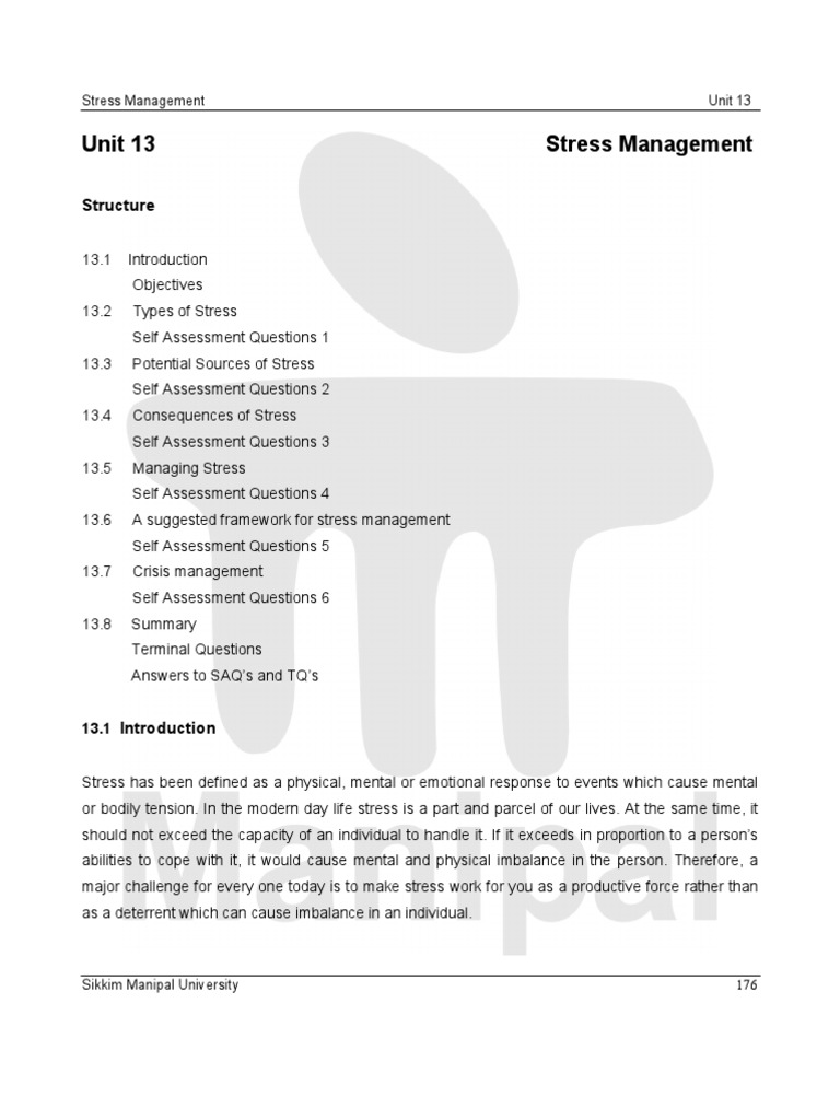 Effective Stress Management Strategies | PDF | Self-Improvement