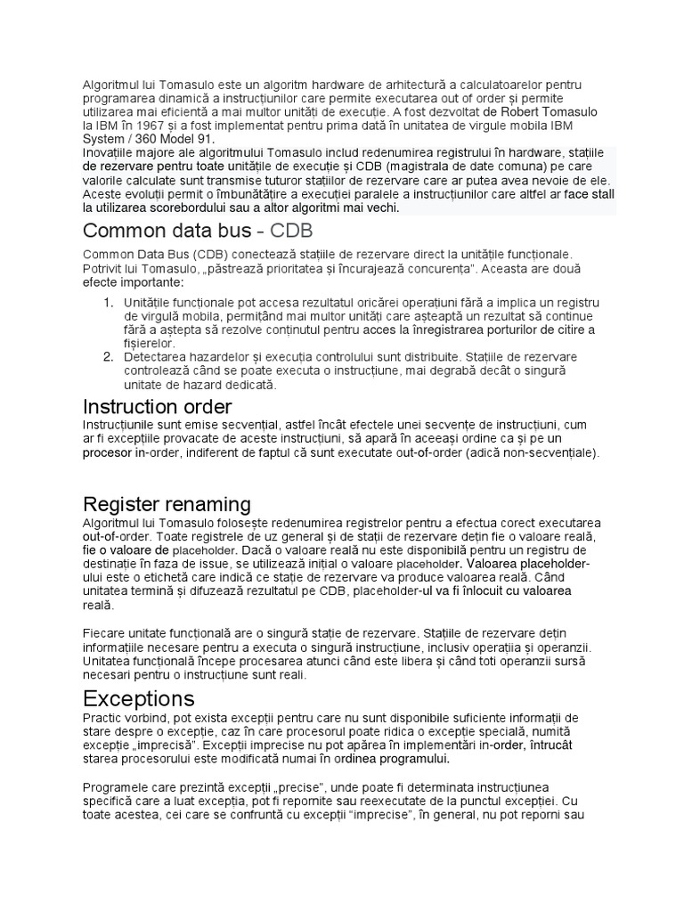 Tomasulo | PDF