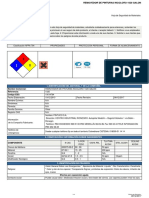 Ficha de Seguridad Del REMOVEDOR 1020 PDF