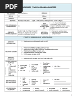 RPH BM Tahun 4 KSSR Semakan Unit 2 Prihatinnya Kita